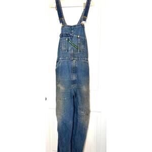 Vintage Key Emperial Overalls Bibs Soft Worn - 38 x 31